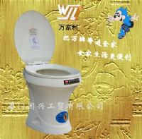 供应扬程可强排5m高的电动抽水马桶