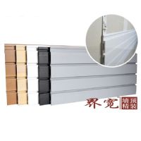 竹木纤维收纳板、PVC塑料槽板、挂钩板、货架槽板、PVC展示挂板、万用槽板、阳台专用板